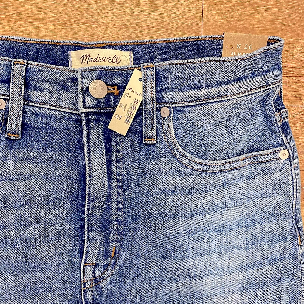 Madewell, Slim Wide-Leg Crop, 26
